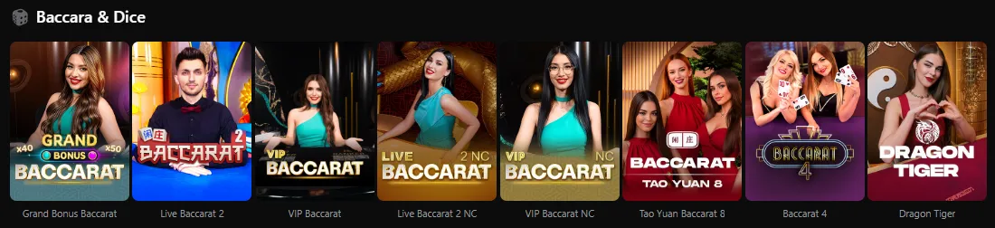 winwinter casino baccara
